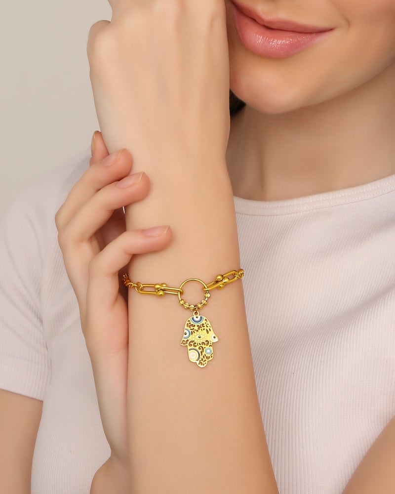 TAAHIRA Precious Chain Bracelet - Image 4